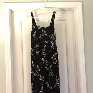 Loft Floral Maternity Romper/Jumpsuit